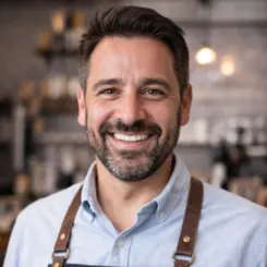 Michael R., Café Owner · Austin, TX